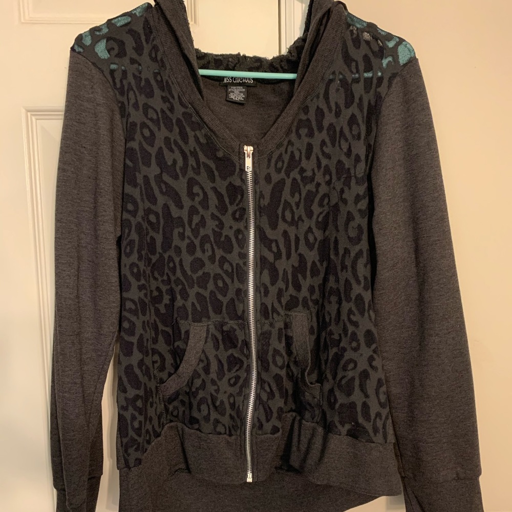 LEOPARD JACKET WITH ZIPPER 😍🖤